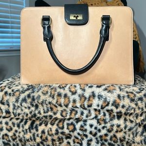 J CREW Tan Leather shoulder bag